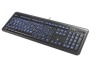 IMPECCA Impecca Slim Illuminated Keyboard w/ Large Font & LED Backlit Keys (KBL200) in Black