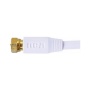 RCA 6' RG-6 Digital Coaxial Cable With Gold Plated F Connectors (White)