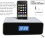 Ottavo OT3040ws Docking Station for iPhone 5, 4, 4S, 3G, 3GS, iPod & iPod Touch with Dual Alarm, Radio, Clock and Remote Control (White Color)