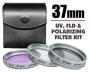 Zeikos ZE-FLK37 37mm Multi-Coated 3 Piece Filter Kit (UV-CPL-FLD)