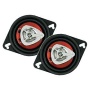 4) New BOSS CH3220 3.5" 2-Way 280W Car Audio Coaxial Speakers Red Stereo 4 Ohm