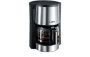 Severin KA 4312 Coffee Maker, 1.4 Litre, 1000 W, Black/Stainless Steel