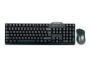 MS-Tech LT-119, USB, QWERTY, 800 DPI, Óptico, 437 x 146 x 29 mm, Windows 2000, XP, Vista (teclado QWERTY) (QWERTZ) [importado de Alemania]