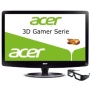 Acer HS244HQbmii 59,9 cm (23,6 Zoll) LED 3D-Monitor inkl. 3D-Brille (VGA, HDMI, 2ms Reaktionszeit) schwarz