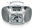 COBY CD TV150 - TV boombox - silver