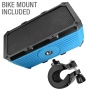 DIVOOM Voombox-ongo Portable Ultra Rugged and Water Resistant Bluetooth 4.0 Wireless Bicycle Speaker with Speakerphone Color Blue