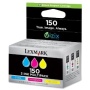 Lexmark Standard Yield 150 CMY Tri-pack