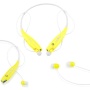 Wireless Sport Stereo Headset Bluetooth Earphone headphone for Samsung LG iPhone -Yellow