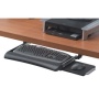 "Fellowes" "Fellowes Deluxe Keyboard Drawer W/Soft touch Wrist Rest"