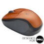 V220 Cordless Optical Mouse - Tangerine Orange - Designed for Dell