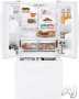 GE Freestanding Bottom Freezer Refrigerator PFS22MBSWW