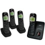 Uniden D1384-4B DECT 4-Handset Cordless Phone System with Answering System