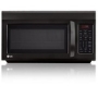 LG OTR 1.8 CF 1100-Watt Microwave, Black