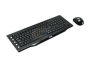 Rosewill RKM-1600RF Slim Wireless Multimedia Keyboard and Laser Mouse