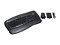 Rosewill RKM810BLK Black 104 Normal Keys 20 Function Keys RF Wireless Standard Keyboard &amp; Mouse