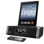 iHome Dual Charging Stereo FM Clock Radio with USB Charging for iPhone/iPod