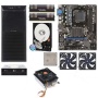 AMD FX-6100 AM3+ CPU, MSI 760G Mobo, 2x Patriot 4GB DDR3, WD Blue 500GB HDD, LG 24x DVDRW, Ultra x-Blaster Mid-Tower V2 Case w/450W PSU, 2x Kingwin Ca