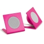 Merkury Innovations M-SPM220 Universal Square Stereo Speaker (Pink)