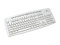 inland 70133 White 104 Normal Keys 19 Function Keys PS/2 Standard u-Touch Multimedia Keyboard