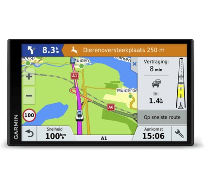 GPS Estuche en Negro Para Garmin Nuvi 2455LMT 2475LT 2495LMT GPS SAT NAV