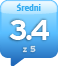 alaAverage 3.4