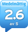alaAverage 2.6