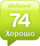 alaScore 74